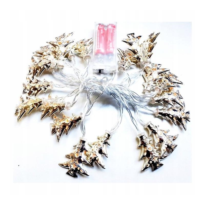 Новорічні вогні 20 світлодіодних металевих 1000 світильників