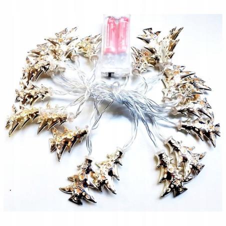 Новорічні вогні 20 світлодіодних металевих 1000 світильників