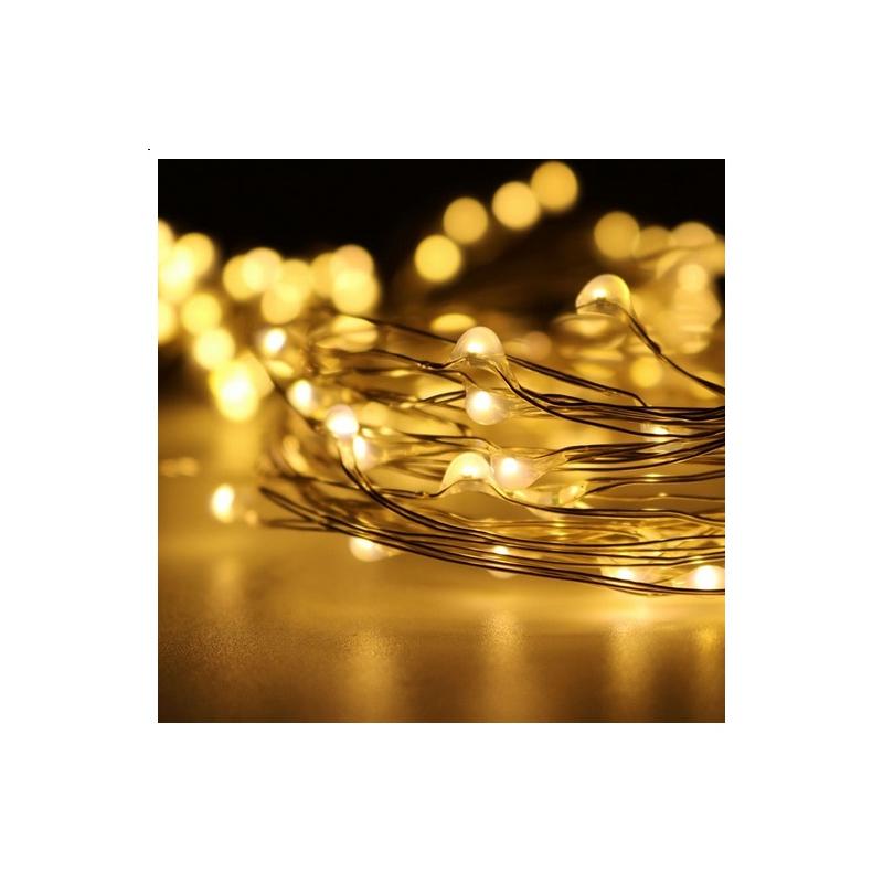 20 світлодіодних ламп 2м/тепле біле світло/червоне/зелене/синє