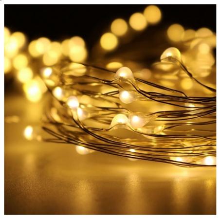 20 світлодіодних ламп 2м/тепле біле світло/червоне/зелене/синє