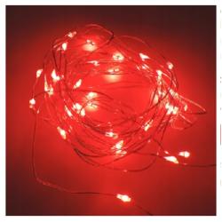 20 світлодіодних ламп 2м/тепле біле світло/червоне/зелене/синє