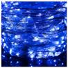 Lampki 20 LED 2m ciepłe światło czerwone/ziel/nieb. DEKORSTAR