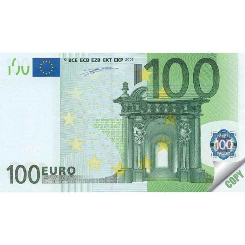 Примітки 100 євро
