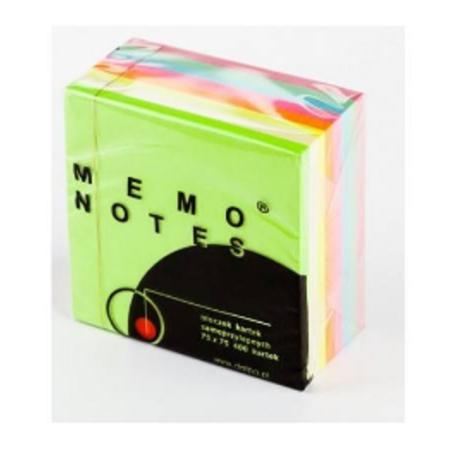 Memo notes kostka 75*75 400 kart.