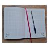 Notes brokatowy A5 kratka PASO