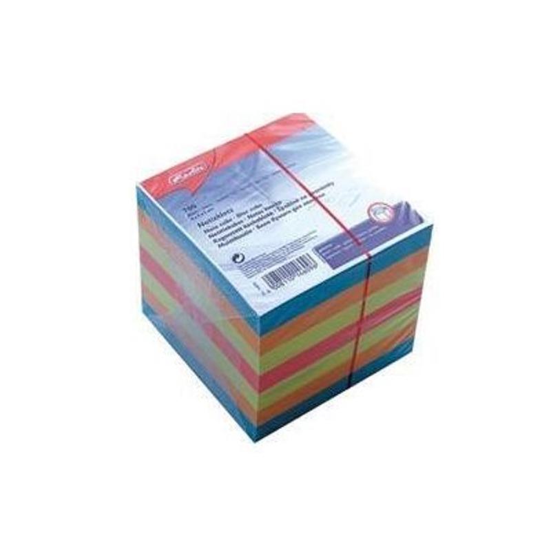 Notes kostka 9x9cm 700k kolorowa HERLITZ