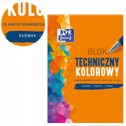 OXFORD Technical block A4 10k 225g колір
