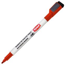 Marker do białych tablic magnet. czerwony TOMA