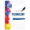 Blok techniczny A3 10k 250g biały OXFORD
