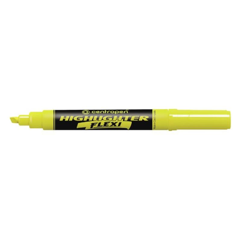 Zakreślacz 8542 Flexi yellow CENTROPEN