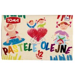 TOMA Pastele olejne 12kol.