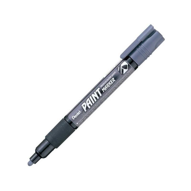 Маркер для масла PENTEL MMP20 2,5мм сірий
