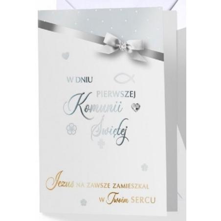 Karnet dk896 Komunia Św. KUKARTKA