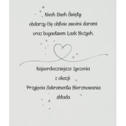 Karnet pr 240 Bierzmowanie KUKARTKA