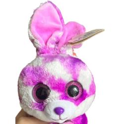 Maskotka pluszowa Zając 30cm brokatowe oczy PAWS