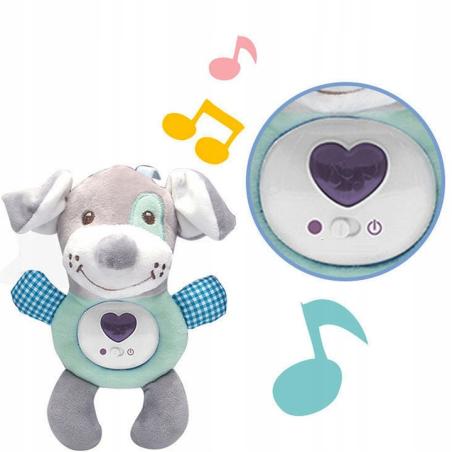 Przytulanka sensoryczna piesek SMILY PLAY
