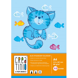 Блок малювання А4 колір 10k creatinio