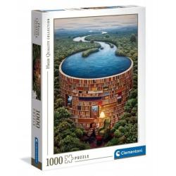 Puzzle 1000el. Bibliodame 39603 CLEMENTONI