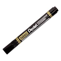 Перманентний маркер PENTEL N-860 розрізає. чорний