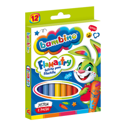 Flamastry 12 kol BAMBINO