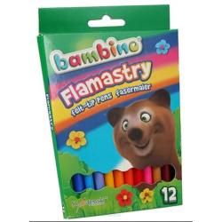 Flamastry 12 kol BAMBINO