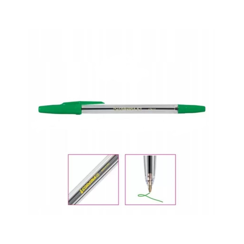 Corvina Green Ballpoint Pen