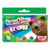 Kredki świecowe 18 kol. BAMBINO