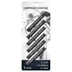 Węgiel prasowany 6szt. ASTRA