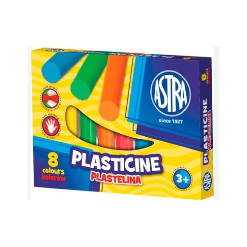 Plastelina 8kol. ASTRA