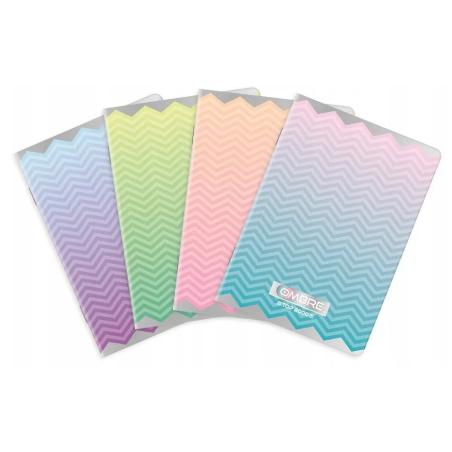 TOP Zeszyt ombre pow A5 60K 70g kratka
