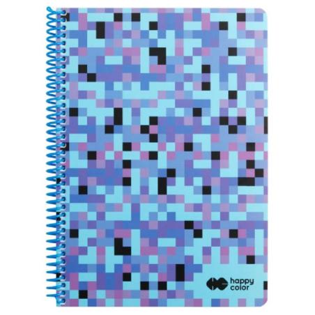 Kołonotatnik PIXI 1 A4 80k kratka Happy Color