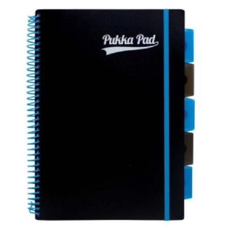 Projekt book PP neon A4 kratka niebieski PUKKA PAD