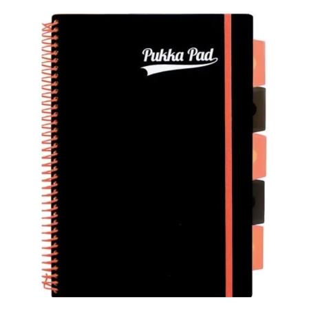 PUKKA design book pp neon A4 решітка радіатора помаранчева