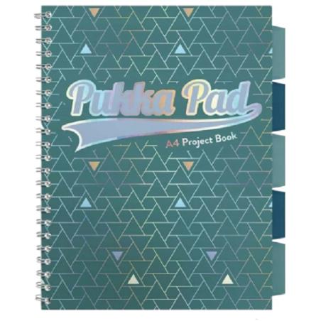 Книга проекту PUKKA Glee А4 сітка зелена