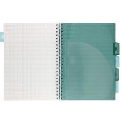 Glee project book A4 100k kratka zielony PUKKA PAD