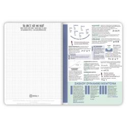 Zeszyt Fizyka A5 60k kratka TOP 2000