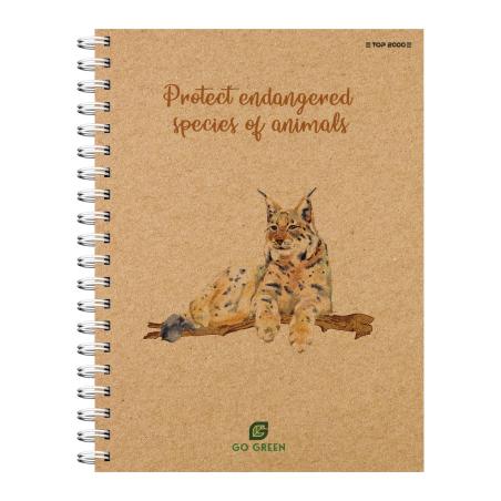 TOP KOŁOZESZYT A4 80K ЗЕЛЕНА РЕШІТКА РАДІАТОРА (ECO)