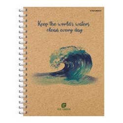 Kołozeszyt A4 80k kratka Green (ECO) TOP 2000