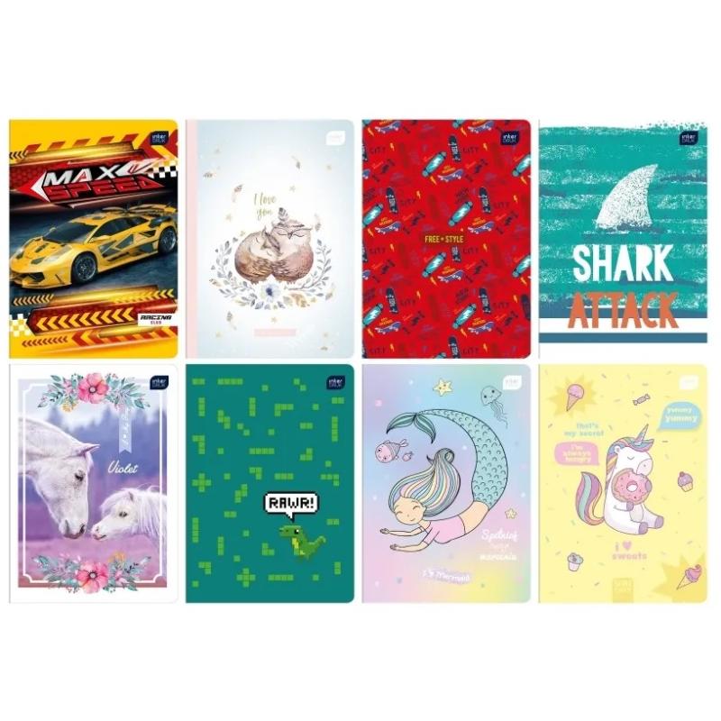 Zeszyt A5 16k kratka INTERDRUK