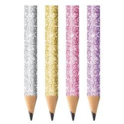 ОЛІВЕЦЬ 4ШТ МІНІ ГЛІТЕР (MeG)