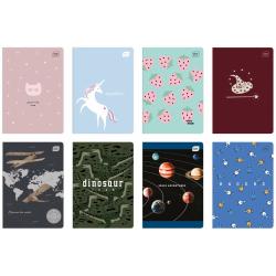 Zeszyt A5 16k linia podwójna kolor INTERDRUK