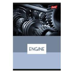 Zeszyt A5 60k kratka Laminowany Engine UNIPAP