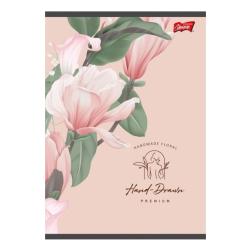 Zeszyt A5 60k linia Laminowany Romantic Garden UNIPAP