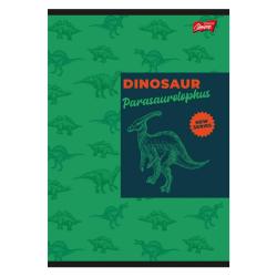 Zeszyt A5 16k linia podwójna dwukolorowa Dinosaur UNIPAP