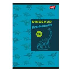 Zeszyt A5 16k linia podwójna dwukolorowa Dinosaur UNIPAP
