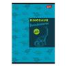 Zeszyt A5 16k linia podwójna dwukolorowa Dinosaur UNIPAP