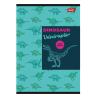 Zeszyt A5 16k linia podwójna dwukolorowa Dinosaur UNIPAP