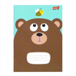 Zeszyt A5 16k linia podwójna 2-kolorowa UNIPAP