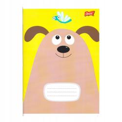 Zeszyt A5 16k linia podwójna 2-kolorowa UNIPAP