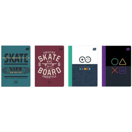 Zeszyt A5 32k kratka Chłopięce (CH) INTERDRUK